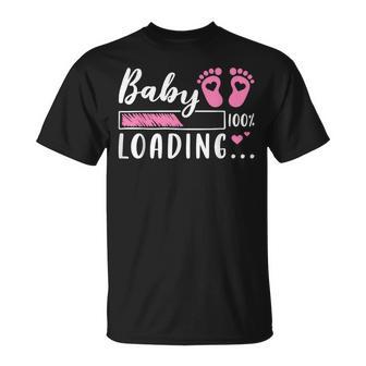 Carga Del Bebé Revelación Del Embarazo Futura Mamá Futura Camiseta unisex - Regaloses