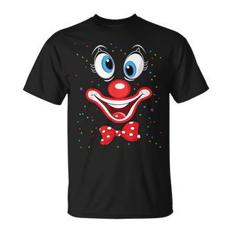Carnival Clown Face Circus Costume Kids Carnivals T-Shirt - Thegiftio UK
