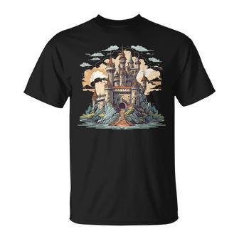 Château Cool Pour Les Amateurs De Chevalier Et Les Fans Médiévaux T-Shirt - Cadeauxyz