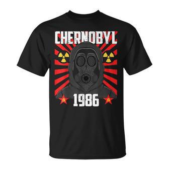 Chernobyl 1986 Radiationoviétique Ursr Atomic Plant Nuke T-Shirt - Cadeauxyz