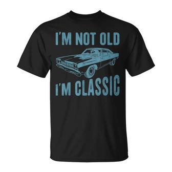 Coche Retro Amante De Los Coches Clásicos Para Hombres Nooyiejooy Clásico Camiseta unisex - Regaloses