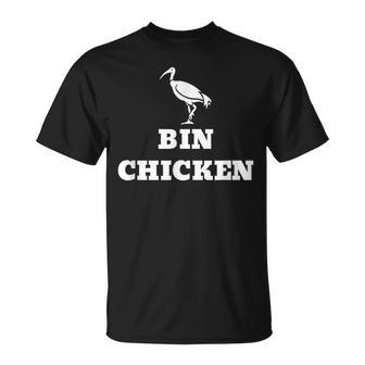 Con Gráfico De Humor Divertido Bin Chicken Camiseta unisex - Regaloses