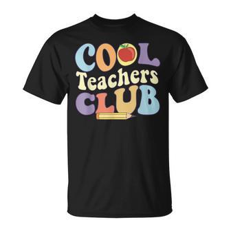 Cool Teacher Club Live Love Enseigner Retour À L'école T-Shirt - Cadeauxyz
