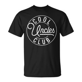 Cool Uncles Club First Time Best Uncle Ever Fathers Day T-Shirt | Seseable UK