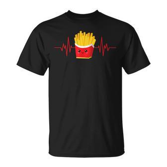 Costume Amusant De Frites Pour Amateurs De Frites T-Shirt - Cadeauxyz