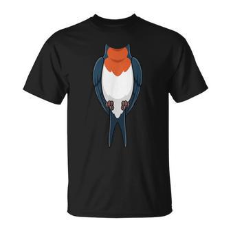 Costume D'hirondelle De Dessin Animé Motif Fantaisie T-Shirt - Cadeauxyz