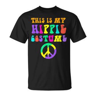 Costume Hippie Amusant Avecigne De Paix Pour Homme Et T-Shirt - Cadeauxyz
