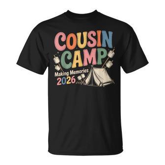 Cousin Camp Crew 2026 Making Memories Family Vacation T-Shirt - Thegiftio UK