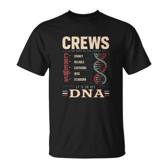 Crews Shirt The Perfect Name T-Shirt | Seseable UK