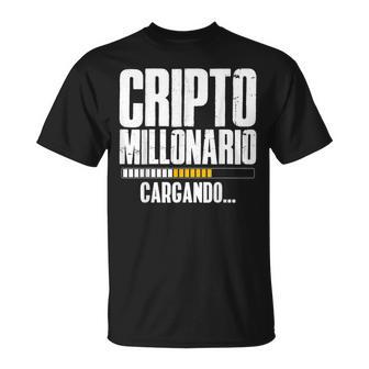 Cripto Millonario Cargando Bitcoin Money Trader Regalo Camiseta unisex - Regaloses