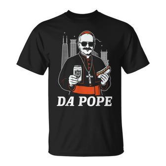Da Pope From America Chicago Pope Leo Xiv Provost T-Shirt - Thegiftio UK