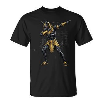 Dabbing Anubis God Mythologie Égyptienne Égypte Ancienne T-Shirt - Cadeauxyz