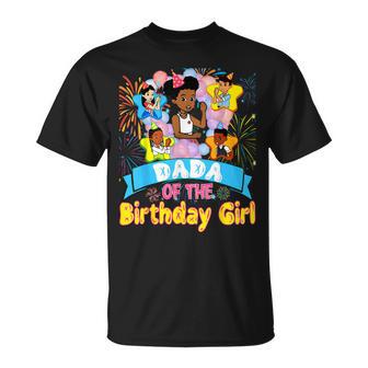 Dada Of Birthday Girl Gracie Birthday Dolls Girl Party T-Shirt - Thegiftio UK