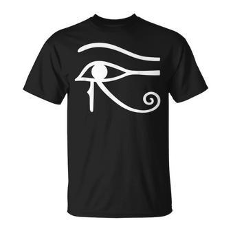 De Dios Egipcio Ojo Izquierdo De Horus Tercer Ojo Camiseta unisex - Regaloses
