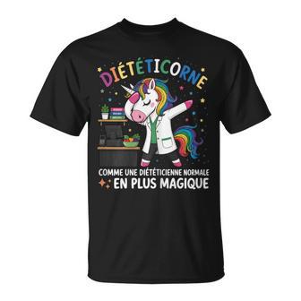 Diététicorne Humour Licorne Cadeau Diététicienne T-Shirt - Cadeauxyz