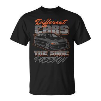 Diferentes Coches Amantes Del Coche Coche Automóvil Corredores Automotrices Regalo Camiseta unisex - Regaloses
