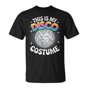 This Is My Disco Costume Adult Kids Disco Party T-Shirt | Seseable UK