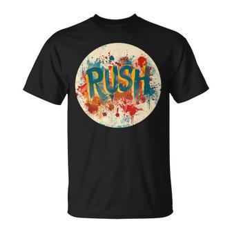 Disfraz De Emblema Cool Rush Camiseta unisex - Regaloses