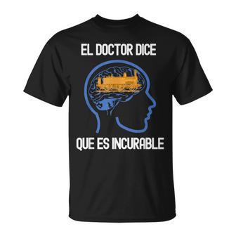 Divertida De Tren Con Motor Deapor Locomotora Para Chicos Y Hombres Papá Humor Camiseta unisex - Regaloses