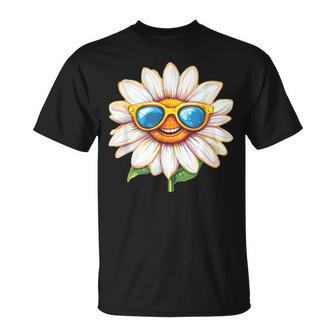 Divertidas Margaritas Con Gafas Deol Para Margaritas Y Temporada De Flores Camiseta unisex - Regaloses