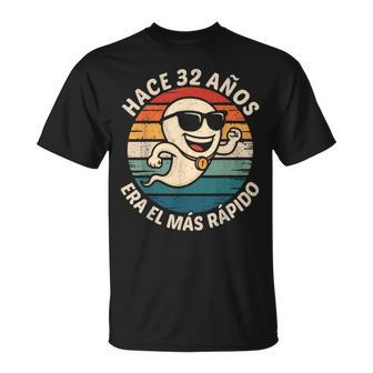 Divertido 32 Cumpleaños Frase Regalo Retro 32 Años Hombre Camiseta unisex - Regaloses