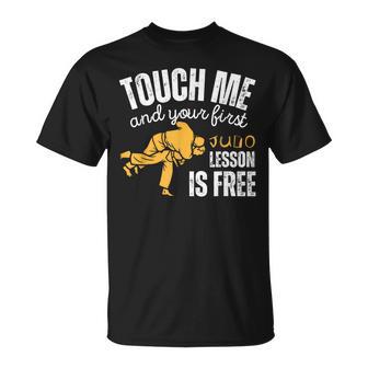 Divertido Arte De Judo Para Hombres Es Niños Judoka Deporte Luchador Amante Camiseta unisex - Regaloses