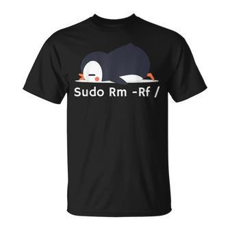Divertido Desarrollador De Ti Arte Para Hombres Es Programador Pingüino Camiseta unisex - Regaloses