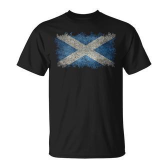 Drapeau Écossais De L'écosse –Tyle Grungy T-Shirt - Cadeauxyz