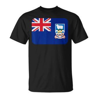 Drapeau Îles Malouines T-Shirt - Cadeauxyz