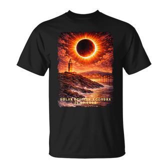 Eclipse Total Deol A Coruña España 12 De Agosto De 2026 Camiseta unisex - Regaloses
