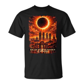 Eclipse Total Deol Madrid España 12 De Agosto De 2026 Camiseta unisex - Regaloses