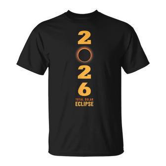 Eclipseolar 2026 Eclipseolar Total 26 Camiseta unisex - Regaloses