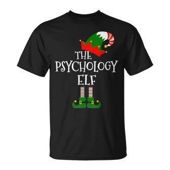 El Elfo De La Psicología A Juego Regalo De Grupo Familiar Navidad Camiseta unisex - Regaloses