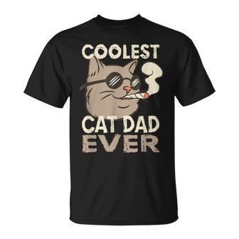 El Padre Gato Más Guay De Todos Los Tiempos Día Del Padre Camiseta unisex - Regaloses