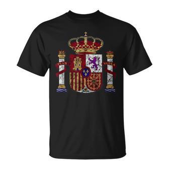España Escudo Retro España Escudo Español Camiseta unisex - Regaloses