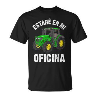 Estaré En Mi Oficina Tractor Agricultor Granjero Tractores Camiseta unisex - Regaloses