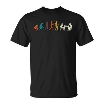 Évolution Jeu Deociété Retro Cadeau Échecs T-Shirt - Cadeauxyz