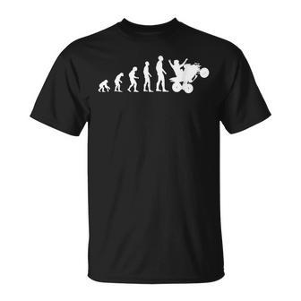 Evolution Quad Humour Quad Homme Drole T-Shirt - Cadeauxyz