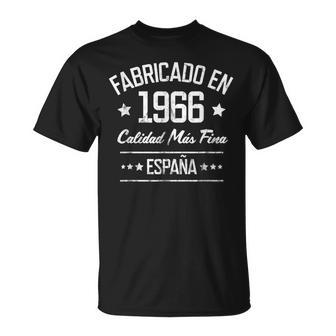 Fabricado En 1966 Regalo Para Hombres Es De 55 España Camiseta unisex - Regaloses