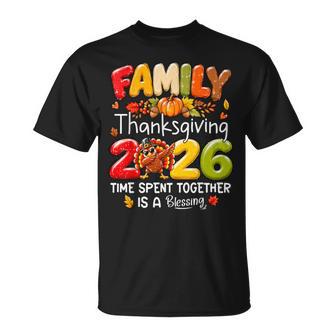 Family Thanksgiving 2026 Thanksgiving Crew Turkey Matching T-Shirt | Seseable UK