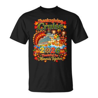 Family Thanksgiving 2026 Cruise Vacation Trip Squad Turkey T-Shirt | Seseable UK