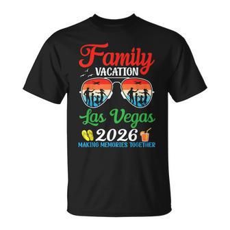 Family Vacation Las Vegas 2026 Making Memories Together Trip T-Shirt - Thegiftio UK