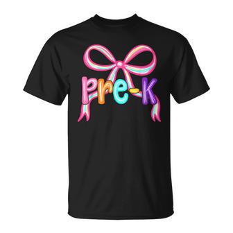First Day Of Prek For Kids Girls Boys Teacher Back To School T-Shirt - Thegiftio UK