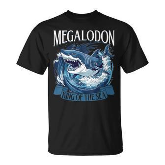 Megalodon Shark Animal Megalodon King Of The Sea T-Shirt - Thegiftio UK