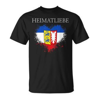 Für Allechleswig-Holsteiner Die Ihre Heimat Lieben T-Shirt - Geschenkecke