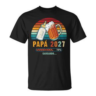 Futuro Papá 2027 Papá Esperando Bebéoy Aer Papá Camiseta unisex - Regaloses