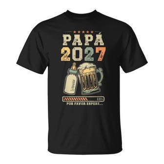 Futuro Papá 2027 Prontoeré Papá Convertirse En Papá Camiseta unisex - Regaloses