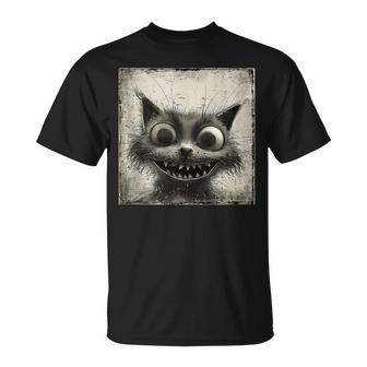 Gato Loco Gatos Graciosos Graciosos In Mangas Camiseta unisex - Regaloses