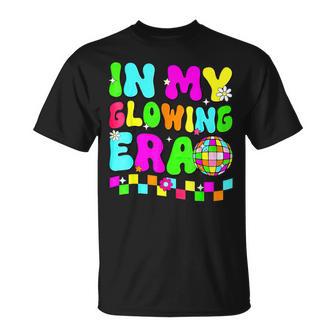 In My Glowing Era Tie Dye Bright Hello Summer Vacation Trips T-Shirt - Thegiftio UK