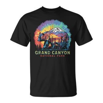 Grand Canyon National Park Arizona Trip Hiking Tie Dye T-Shirt - Thegiftio UK